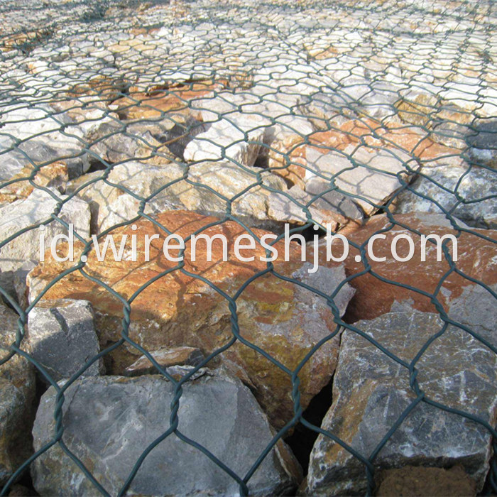 PVC Coated Hexagonal Gabion Box